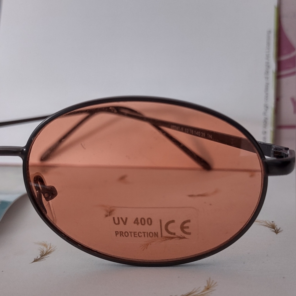 Sunnies Studios New Orange Sunglasses - Picture 4 of 11